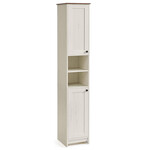 Koupelnová skříňka 30x30x170cm, mdf, bílá, AUK-E1166 WT