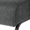 Jídelní židle, šedá, látka, DCL-E2008 GREY2