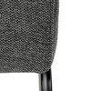 Jídelní židle, šedá, látka, DCL-E2008 GREY2