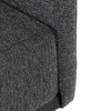 Jídelní židle, šedá, látka, DCL-E2008 GREY2
