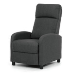 Polohovací křeslo, šedá, látka, TV-W3397 GREY2