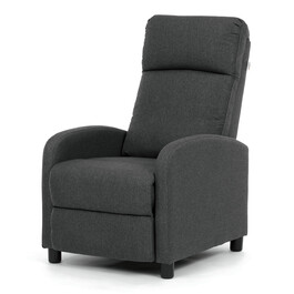 Polohovací křeslo, šedá, látka, TV-W3397 GREY2