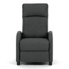 Polohovací křeslo, šedá, látka, TV-W3397 GREY2