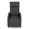 Polohovací křeslo, šedá, látka, TV-W3397 GREY2