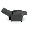 Polohovací křeslo, šedá, látka, TV-W3397 GREY2