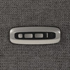 Polohovací křeslo, elektrické zabudované ovládání, funkce zero gravity, šedá, látka, TV-C5590 GREY2