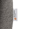 Polohovací křeslo, elektrické zabudované ovládání, funkce zero gravity, šedá, látka, TV-C5590 GREY2