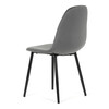 Jídelní židle, šedá, sametová látka, CT-V2971 GREY4