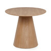 Oválný jídelní stůl 160x90cm, dýha, dub HT-L3523 OAK
