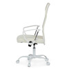 Kancelářská židle, houpací mechanismus, béžová látka, KA-W3109 BG