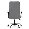Kancelářská židle, houpací mechanismus, šedá látka, KA-W3109 GREY