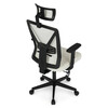Kancelářská židle, houpací mechanismus, béžová látka, KA-W3137 BG