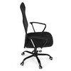 Kancelářská židle, houpací mechanismus, černá látka, KA-W3109 BK