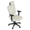 Kancelářská židle, houpací mechanismus, béžová látka, KA-W3137 BG