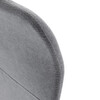 Kancelářská židle, houpací mechanismus, šedá látka, KA-W3109 GREY