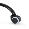 Kancelářská židle, houpací mechanismus, černá látka, KA-W3109 BK