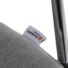 Kancelářská židle, houpací mechanismus, šedá látka, KA-W3109 GREY
