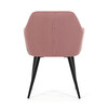 Jídelní židle, růžová, manšestrová látka, DCH-V4009 PINK6