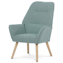 Relaxační křeslo, modrá, látka, AK-312 BLUE2