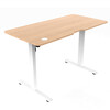 Ergonomický stůl s plynulou regulací výšky 120x60cm, melamin, dub, LT-H2210 OAK