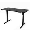 Ergonomický stůl s plynulou regulací výšky 120x60cm, melamin, carbon, LT-H2210 BK
