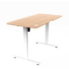 Ergonomický stůl s plynulou regulací výšky 120x60cm, melamin, dub, LT-H2210 OAK
