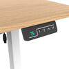 Ergonomický stůl s plynulou regulací výšky 120x60cm, melamin, dub, LT-H2210 OAK