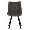 Jídelní židle, šedá, látka, HC-V3068 GREY2