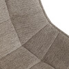Jídelní židle, béžová, látka, HC-V3068 CAP2