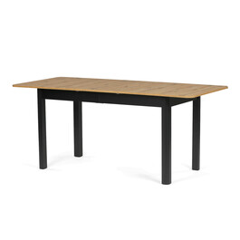 Jídelní stůl rozkládací 180x80cm, mdf, divoký dub, AT-3001 OAK