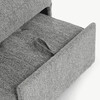 Rozkládací křeslo, šedá, látka, ASB-C3210 GREY2