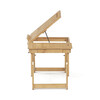 Odkládací stolek 55x35x31cm, bambus, bambus, DR-B069 NAT