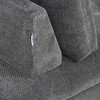 Rozkládací křeslo, šedá, látka, ASB-C3410 GREY2
