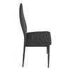 Jídelní židle, šedá, látka, DCL-V5031 GREY2