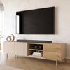 Sedra TV stolek na nožičkách 2D2S, sepet/bílá