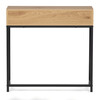 Odkládací stolek 80x28x77cm, mdf, divoký dub, CT-G1077 OAK