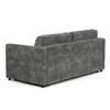 Dvoumístná rozkládací pohovka, šedá, látka, ASB-C3900 GREY2
