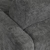 Dvoumístná rozkládací pohovka, šedá, látka, ASB-C3900 GREY2
