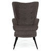 Relaxační křeslo, šedá, látka, AK-303B GREY2