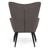 Relaxační křeslo, šedá, látka, AK-303B GREY2