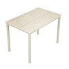 Jídelní set s 4 židlemi Regulus, béžová, 110x70x75cm, mdf, travertin, ASE-1042 LAN2
