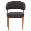 Jídelní židle, šedá, látka, CT-L5031 GREY2
