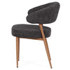 Jídelní židle, šedá, látka, CT-L5031 GREY2