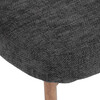 Jídelní židle, šedá, látka, CT-L5031 GREY2