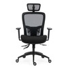 Kancelářská židle, asynchronní mechanismus, černá síťovina, KA-H2491 BK