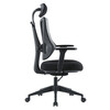 Kancelářská židle, synchronní mechanismus, šedá síťovina, KA-H3245 GREY