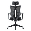 Kancelářská židle, synchronní mechanismus, černá síťovina, KA-H3245 BK