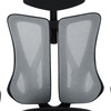 Kancelářská židle, synchronní mechanismus, šedá síťovina, KA-H3245 GREY