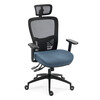Kancelářská židle, asynchronní mechanismus, modrá, síťovina, KA-H2491 BLUE