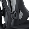 Kancelářská židle E-racer, synchronní mechanismus, šedá síťovina, KA-H3246 GREY